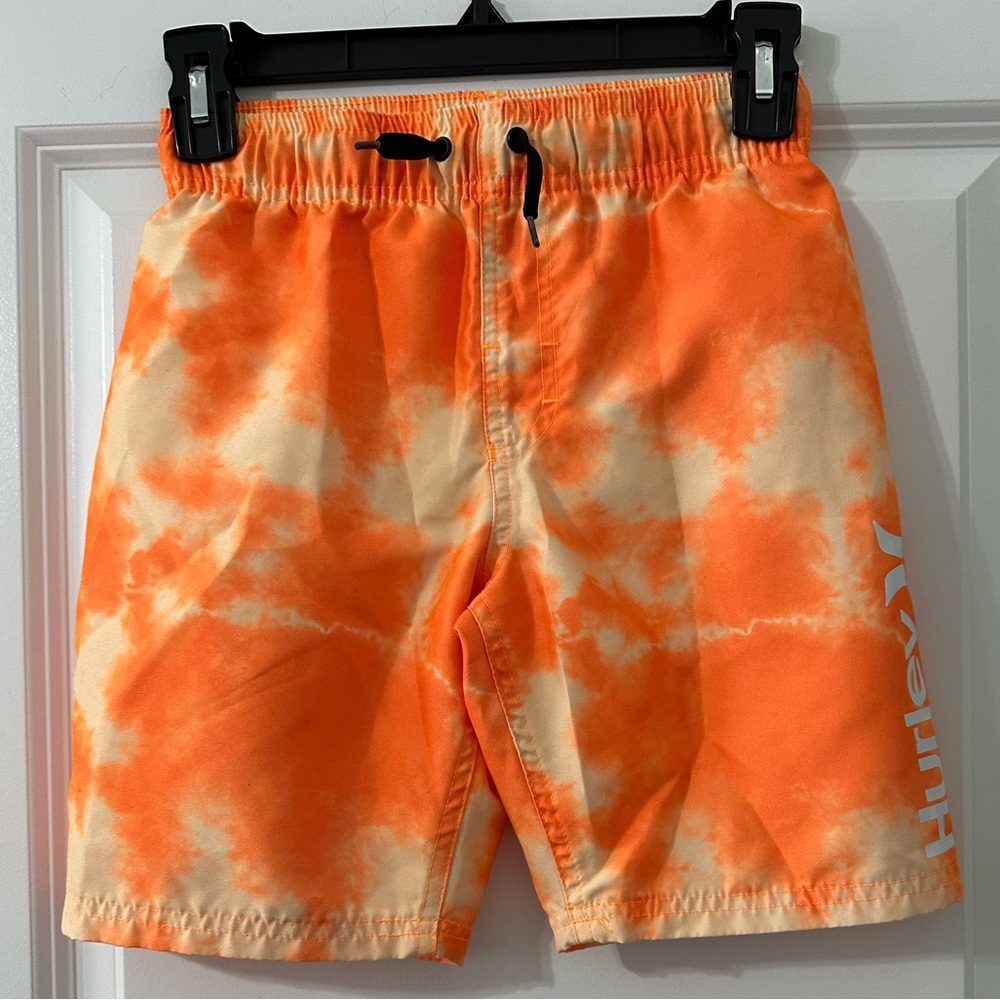 Hurley Boys Swim Trunks Orange Size S